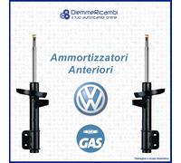 Set 2 Shock Absorbers Front VW EOS 06>15 Golf VI - 55mm Passat 05>10 Scirocco