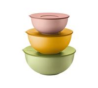 SET 3 CONTAINERS WITH LID 'EVERYWHERE BIO' "FOOD STORAGE"