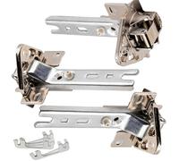 Set 3 Integrated Fridge Door Hinges and 6 Washers 00268699 for Bosch | 5554870 for Miele for Balay for Constructa for Siemens for Neff for Whirlpool for Indesit - MONTERAL