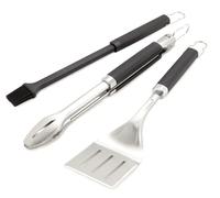 WEBER Premium BBQ Tool Set - Black One Size