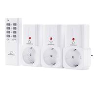 Set 3 Sockets Remote Control Speed 2000W Renkforce With Remote 4 Ch. 4 Groups