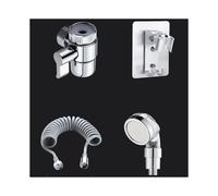 (Set) 3-Speed Salon Shower Pro Shower Head Filter Adjustable Water Pressure Removable