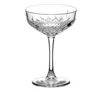 Set 4 Champagne Glasses TIMELESS 27 cl Etched Glass - Pasabache - Cocktail