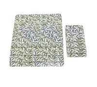 Set 4 Coasters & 4 Placemats, William Morris Willow Bough 8-piece Table Set