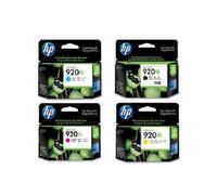 SET 4 HP 920XL HP920XL CD972AE CD973AE CD974AE 7500 ORIGINAL INK CARTRIDGES