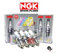 Set 4 Spark Plugs NGK Laser Iridium for Toyota Yaris III 1.5 Hybrid 101cv From