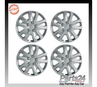 Set 4 Wheel Trims Hub Caps 15" Covers fits Peugeot Partner 207 308 306 605 New