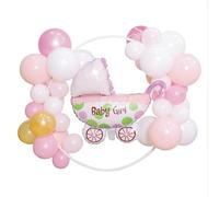 Set 43pcs Baby Shower Baby Girl Balloon Garland Set
