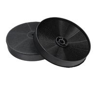 SET 4x Activated carbon filter extractor hood filter replacement for Amica type FWP 18 | Activated carbon filter for extractor hood & filter for extractor hood carbon filter extractor hood spare parts