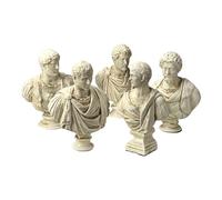 Set 5 Good Roman Emperors Nerva Trajan Hadrian Antoninus Pius Marcus Aurelius Painted Version