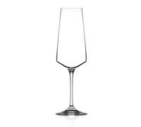 Set 6 Glasses Flute Sparkling ARIA 36 cl in Eco Crystal RCR for Restaurant
