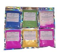 Set 6 Inspired Bath Shop Handmade Bath Bomb Dust, 6 x 50g