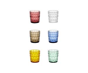 SET 6 LOW TUMBLERS "VANITY"