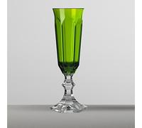 Set 6 Mario Luca Giusti Dolce Vita Flute Glass Green