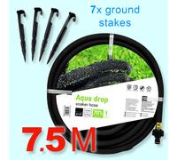 15m POROUS PIPE Soaker Hose Leaky Pipe Garden Irrigation System - SPECIAL SET