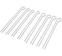 Weber Double Skewers Set (30 cm long), 8 Pieces, ideal for securing Shrimps,...