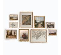 Set 9 Vintage Wall Decor French Country Gallery Wall Art - Vintage Art Wall Decor, Sketch Poster Landscape Wall Art, French Country Wall Decor Art Prints Moody Modern House Decor(11X14 IN UNFRAMED)