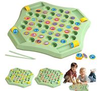 Set Animal Flip Chess Memory Chess Game, Easy Matching Chess Board Game, Memory Game for Kindergarten Gathering Activity,Interactive Funny Educational Kids Toys for Kids Teens Adults (Transportation)