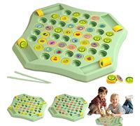 Set Animal Flip Chess Memory Chess Game, Easy Matching Chess Board Game, Memory Game for Kindergarten Gathering Activity,Interactive Funny Educational Kids Toys for Kids Teens Adults (Fruits)