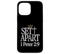 Set Apart Christian Shirt 1 Peter 2:9 Faith Identity Kingdom Case for iPhone 13 Pro Max