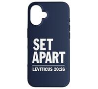 Set Apart Leviticus 20:26 Case for iPhone 16