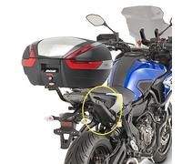 GIVI Top Case Carrier for Monokey or Monolock Case f. Yamaha MT-07 Tracer (16-19)/ Tracer 700 (20-21)
