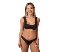 Set calcinha/Cuecas e Soutien/Sutiã com bojo/Push-up Balconet Jopy, Preto, M
