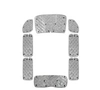 Set Car Shades For Nissan For Elgrand E51 Silver Sunshade 4 Layers Heat Insulation Structure Specific Coldproof Heatpr
