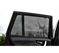 Set Car Shades (rear side doors) compatible with BMW 5-Series E61 Touring 2004-2010 (2-pieces) Custom-Fit Sunshades for Cars