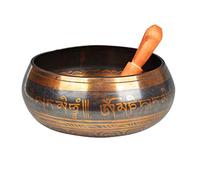 Set Copper Singing Bowl Bells for Ringing Healing Bowl Tibetan Buddhist Bowl Meditation Sound Bowl Buddah Gift Buddha Sound Bowl Meditation Bowl Wooden Bowl Cover To Heal Woman