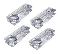 Set De 4 Mangos Contrapeso Para Estores Enrollables, Piezas Transparentes Con Inserción Para Cadena De Bolas, Accesorio Seguridad Que Mejora La Tensión Y El Deslizamiento En Ventanas Del Hogar