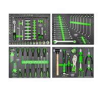 Set DE 4 MÓDULOS EVA CARBONO para CARRO DE HERRAMIENTAS