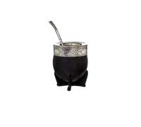 Set de Mate y Bombilla Artesanal (Black)