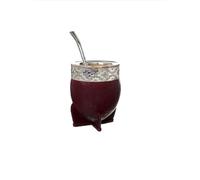 Set de Mate y Bombilla Artesanal (Brown)