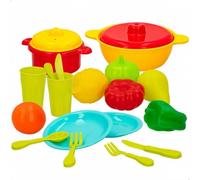 Set di Alimenti giocattolo Colorbaby Utensili e accessori per la cucina 20 Pezzi (12 units?)
