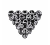 Set di pinze a molla ER20 da 15 pezzi, molla a dadi di serraggio con pinza filettata da 1-13 mm per macchina per incidere CNC e utensile per fresatura