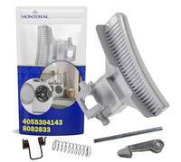 Set Door Handle for Washing Machine of White Colour with Original Code 4055304143 8082833 2654750310 G357118 172870056 for Electrolux for Zanussi - Warranty 5 Years - MONTERAL