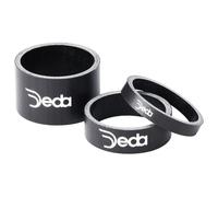 SET ESPACIAD.DEDA TUBO DIREC.1-1/8 5mm CAR.NE(10U)