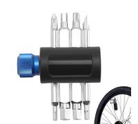 Set for repairing bicycle tyres, portable multifunctional wheel maintenance aid, 9-in-1 bicycle multifunctional tool, for men, women, girls, teenagers, sons, daughters, family
