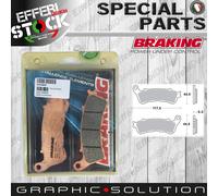 Set Front Brake Pads Pad BRAKING 910cm55 Sintered Honda Suzuki Sintered