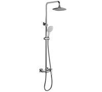 Set Full Copper Booster Rain Lift Wall-mounted Room Bathroom Household