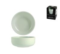 Set H&H New 4 Deep Plates Sea Foam in Stoneware/Gres 18cm