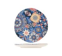 Set H&H New Angie 12 Fruit Plates, In Stoneware, 20 Cm