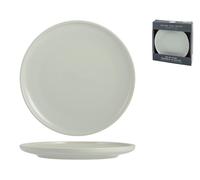 Set H&H New Bush Green 4 Dinner Plates, In Stoneware/Gres, 26 Cm