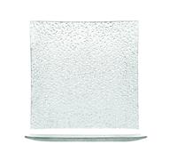 Set H&H New Drops 6 Square Plates, Glass, 30Cm