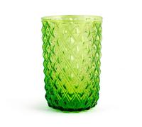 Set H&H New Murano 6 Glasses, Glass, Green, Cl46