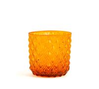 Set H&H New Murano 6 Glasses, Glass, Orange, Cl30
