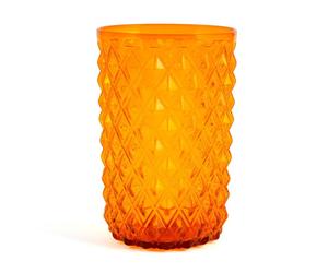 Set H&H New Murano 6 Glasses, Glass, Orange, Cl46
