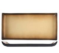 Set H&H New Sahara 2 Rectangular Plates, In Stoneware/Gres, 33X16Cm