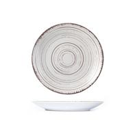 Set H&H New Terre Du Sud 6 Fruit Plates, White, in Stoneware/Gres, 21